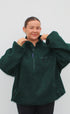 LL Bean Green Fleece