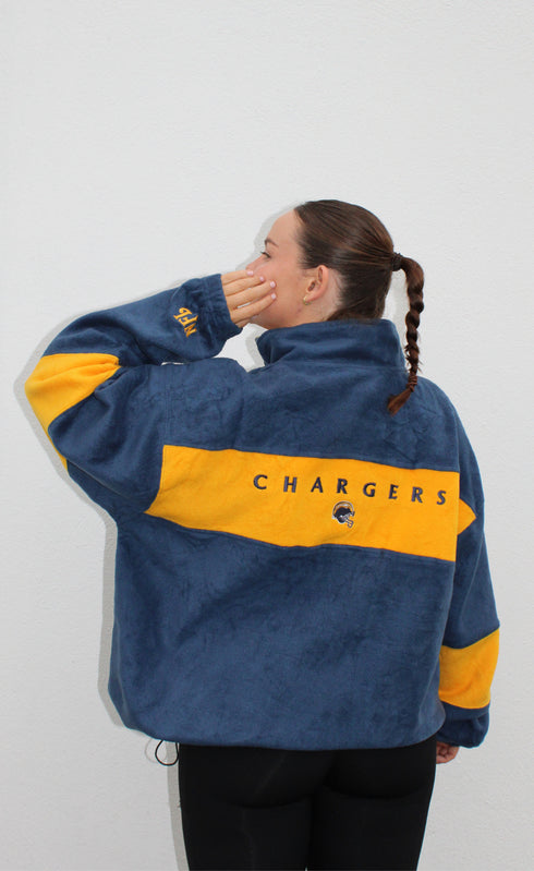 Chargers Half Zip Fleece
