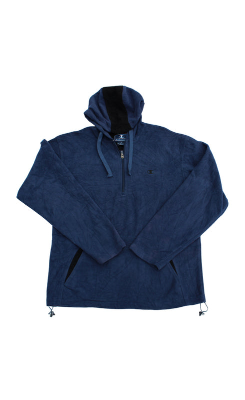 Champion Navy Hooded Fleece