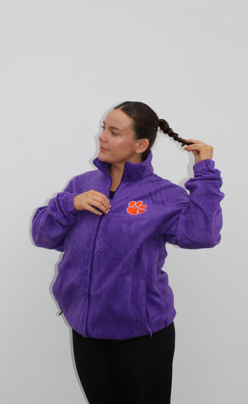 Purple Columbia Zip-Up