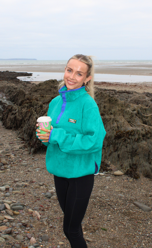 Turquoise LL Bean Fleece